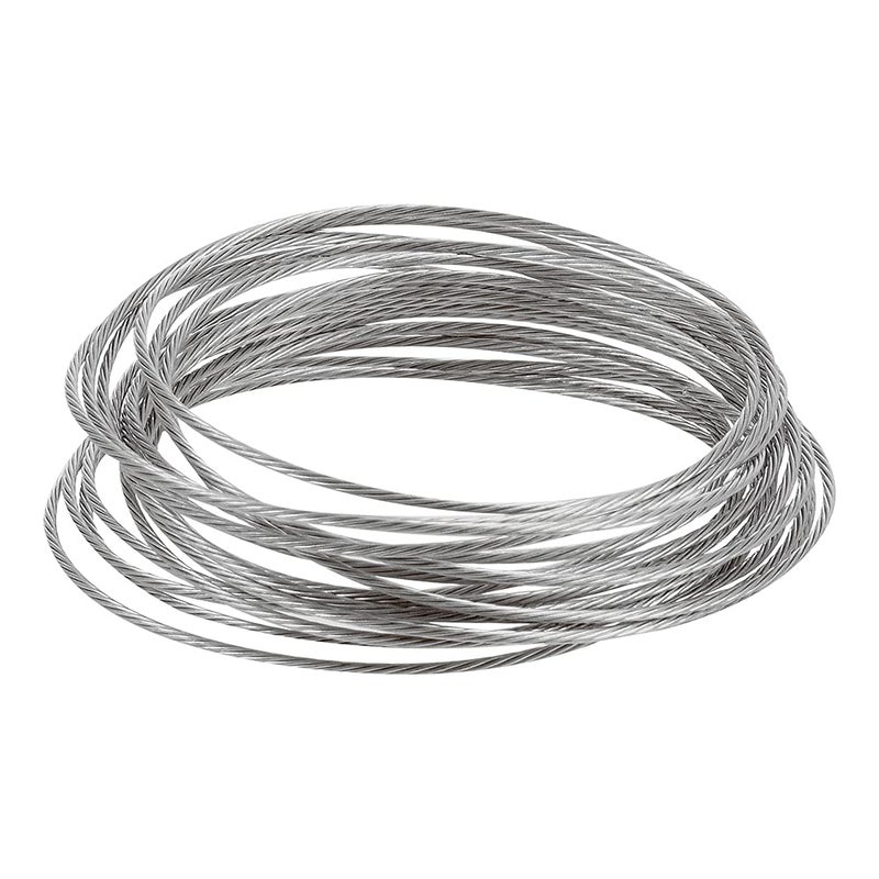 OOK Stainless Steel Hanging Wire, Silver, 50114 - Durable Picture Hanging Solution - Image 2