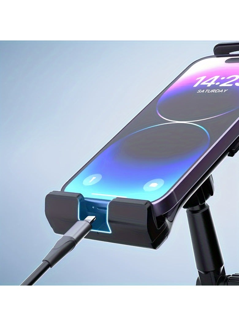 AROAQ Adjustable Car Cup Holder Mount for Tablets and Smartphones, Heavy-Duty Base, Fits 10.16-33.02 cm Tablets, for iPad Mini/Air/Pro, iPhone, and All Phones, ABS Material, Waterproof, Rotatable, Vehicle Compatible - Image 5