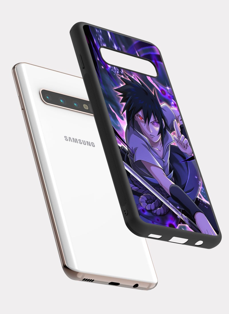 PXLAAT Samsung Galaxy S10 Plus case cover Naruto Sasuke - Image 2