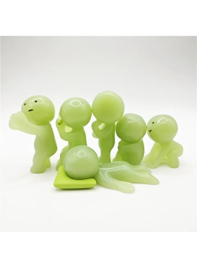 Smiski Glow-in-the-Dark Doll, Bedroom Corner Series, Random Style, 1-Pack (Single Blind Box) (High Quality Edition) - Image 5