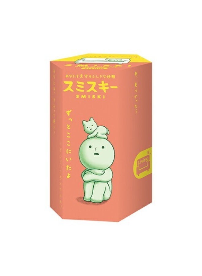 Smiski Glow-in-the-Dark Doll, Bedroom Corner Series, Random Style, 1-Pack (Single Blind Box) (High Quality Edition) - Image 1