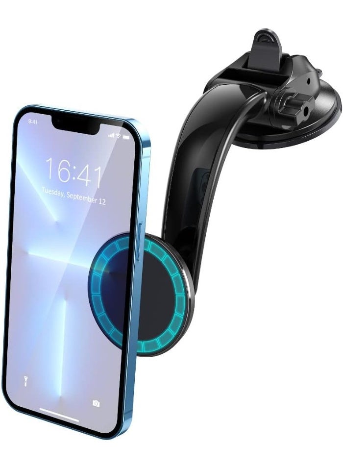 TOP TP-H1 Strong Magnetic Car Holder 360° Rotation – Adjustable Mount with Powerful Suction Cup – Compatible with MagSafe - Image 2