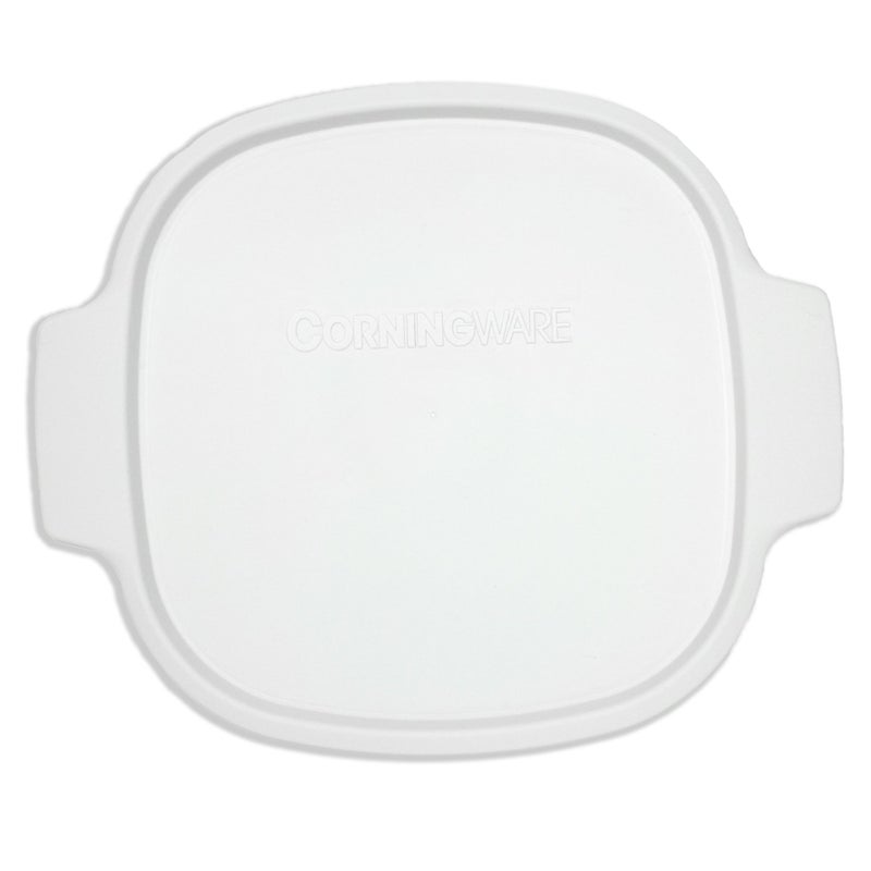 كورنينج وير غطاء بلاستيكي أبيض من Corningware سعة 2-Qt / 3-Qt #A-2-Pc (يناسب أطباق Corningware A-2-B وA-3-B الزجاجية) - Image 2