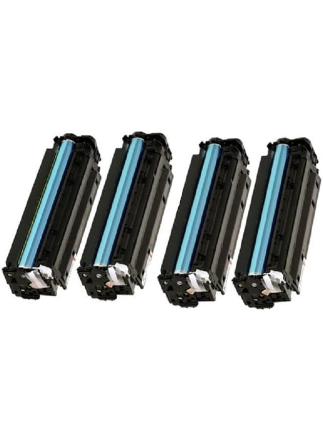 Terabyte خراطيش حبر متوافقة بديلة لـ Canon 054 CRG-054 054H للاستخدام مع طابعة Color ImageClass MF644Cdw LBP622Cdw MF642Cdw MF640C LBP620 (1 أسود، 1 أزرق، 1 وردي، 1 أصفر) - Image 4