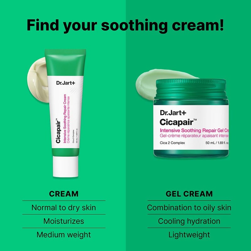 Dr.Jart+ Cicapair Sensitive Skin Korean Face Moisturizer for Redness and Barrier Repair with Centella Asiatica | Korean Skin Care | Travel Size, 0.51 Fl Oz - Image 4