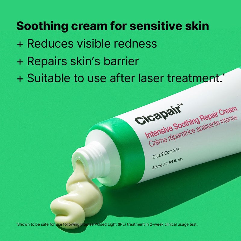 Dr.Jart+ Cicapair Sensitive Skin Korean Face Moisturizer for Redness and Barrier Repair with Centella Asiatica | Korean Skin Care | Travel Size, 0.51 Fl Oz - Image 2