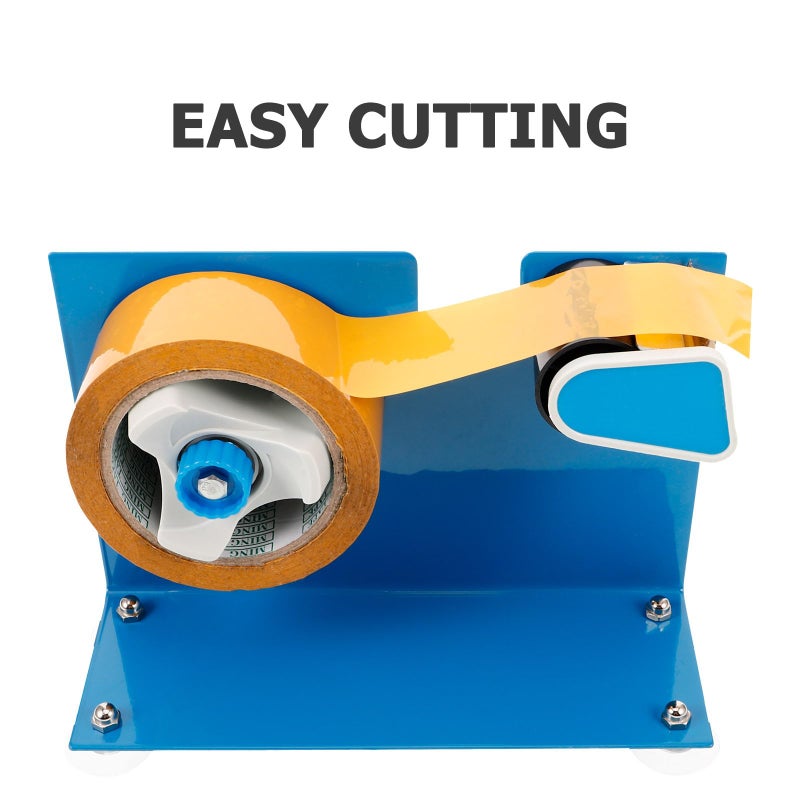 Heavy Duty Wide Packaging Tape Dispenser With Large Base And Removable Holder - Image 4