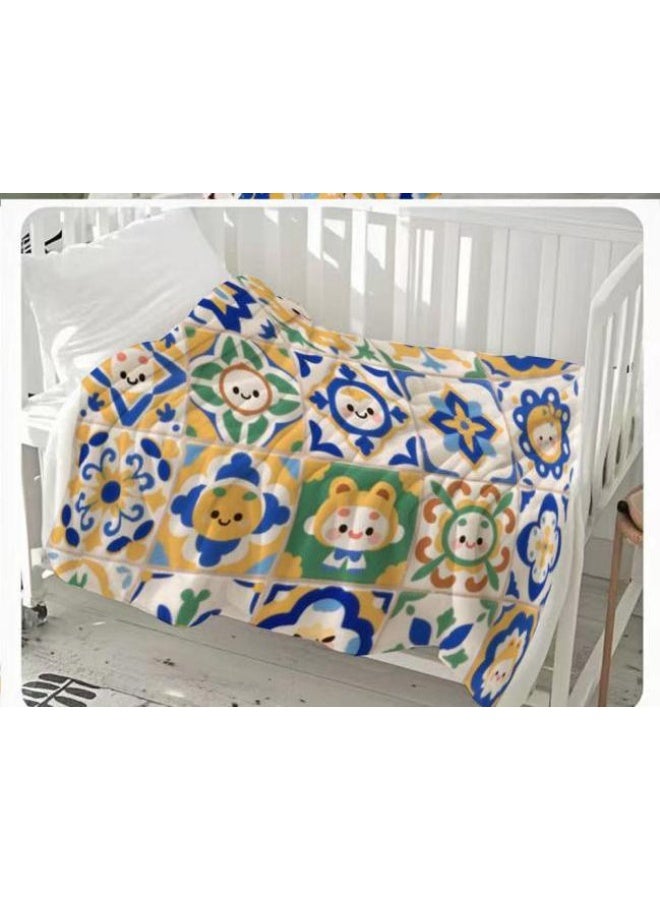 general Flannel thin blanket (warm and comfortable, suitable for sleep, gaming, dust removal and sandproof) 150cm*200cm - 305 - Image 1