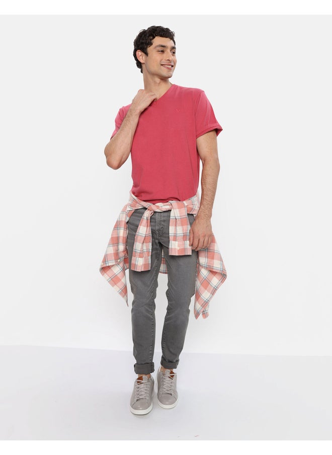 American Eagle - AE Short-Sleeve V-Neck T-Shirt - Image 1
