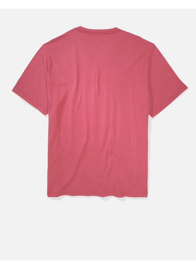 American Eagle - AE Short-Sleeve V-Neck T-Shirt - Image 1
