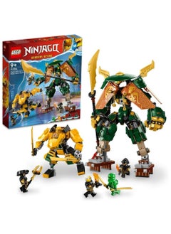 LEGO Ninjago Dragons Rising Lloyd and Arin's Ninja Team Mechs 71794 Building Blocks Toy Set (764 Pieces)