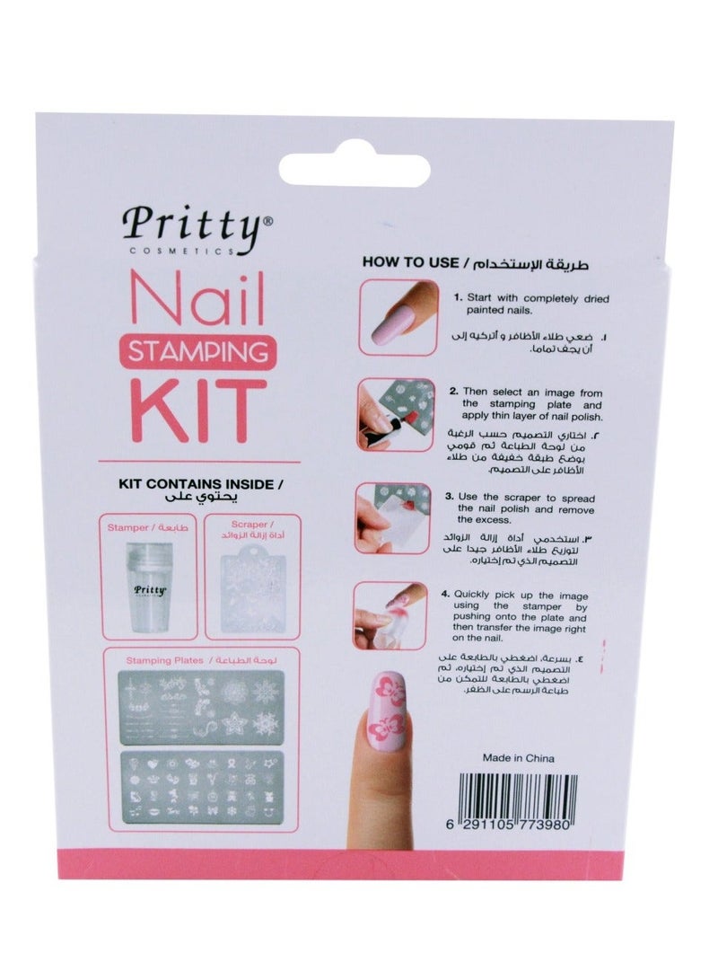 Pritty Nail Stamping Tool Kit - Image 2