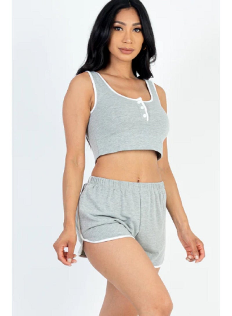 MANIKAN Hot Shorts Women's with White Trim - Image 5
