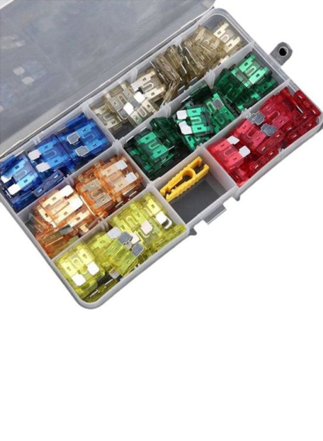 OUTAD 6-Piece Blade Fuse Assortment Set Multicolour 5x10x2cm - Image 2