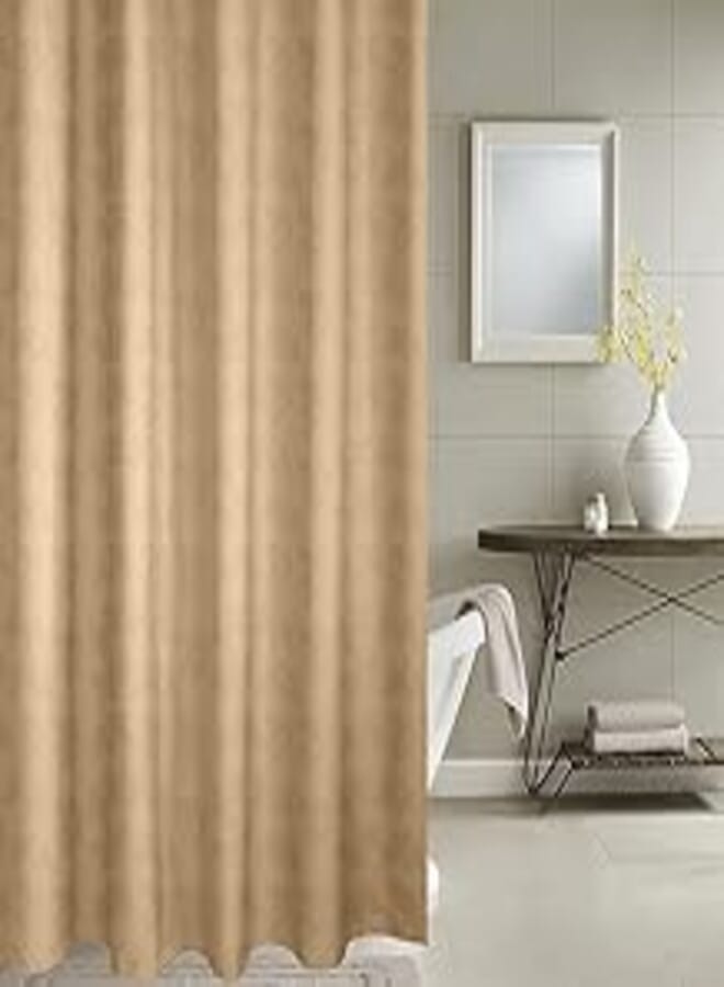 Penguin Shower Curtain - Plastic 200 * 225 cm - Beige 