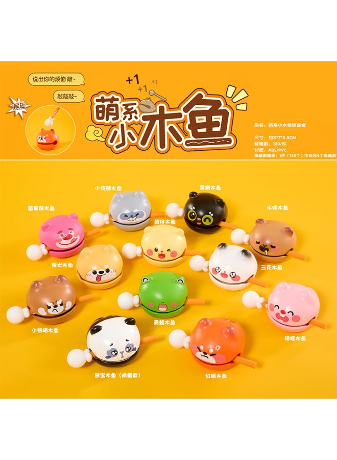 Cute Cartoon Girl Hand-made Cute Pet Music Garden Blind Box Small Ornaments Bedroom Bedside Table Girl Heart Decorations