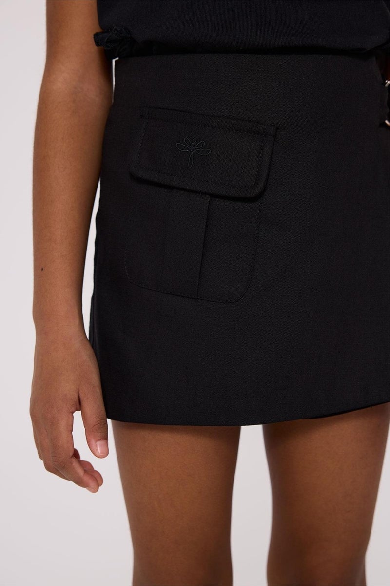 TYESS Bg Store Girls Black Shorts - Image 3