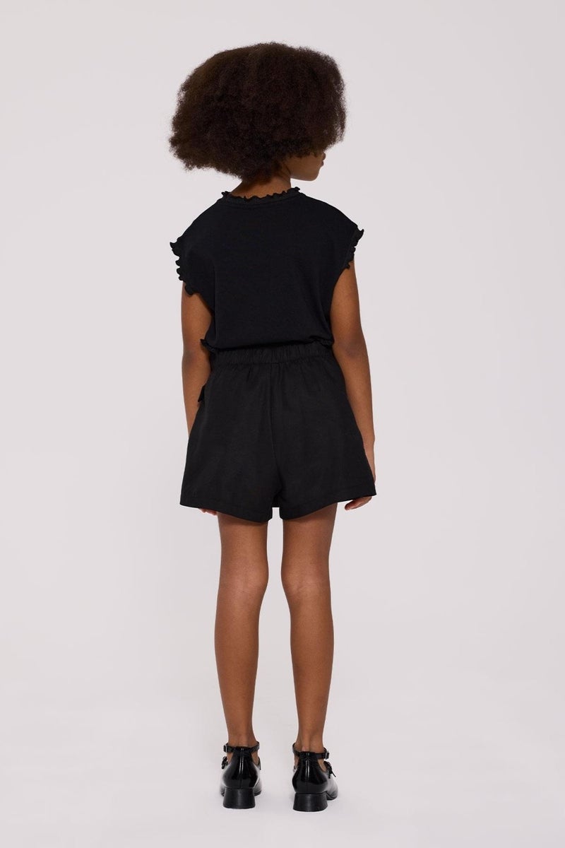 TYESS Bg Store Girls Black Shorts - Image 4
