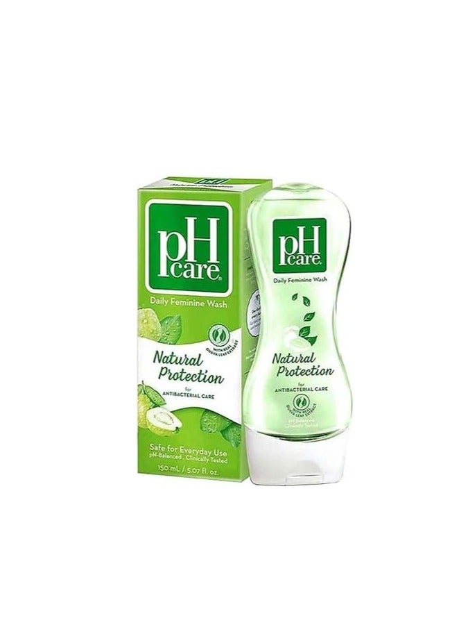 Ph Care Daily Feminine Wash Natural Protection 150ML - Image 1