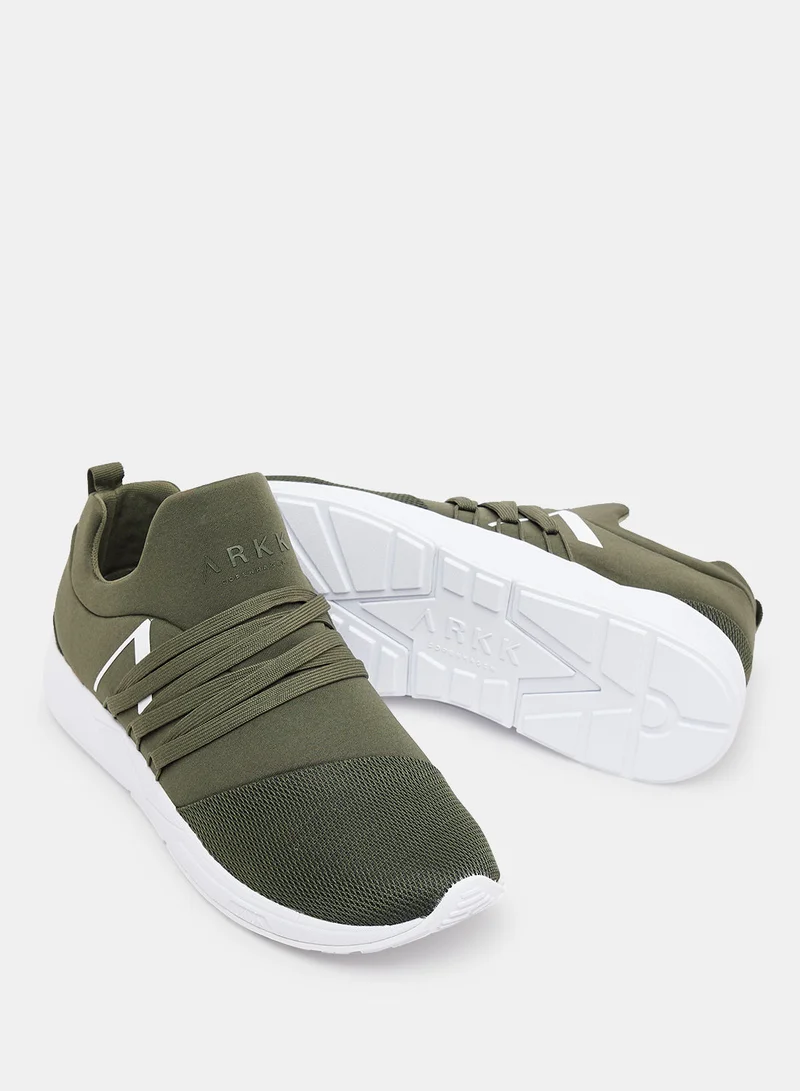 ARKK Copenhagen Raven Mesh PET Sneakers
