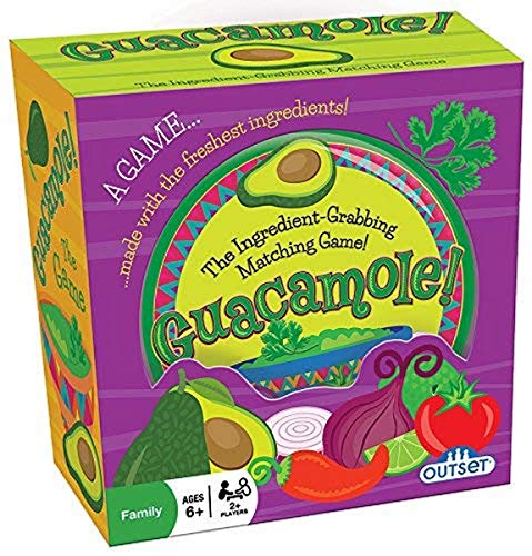 Outset Media Guacamole Game Cooperative and Critical Thinking Ingredient Matching Card Game Ages 8 - Image 1