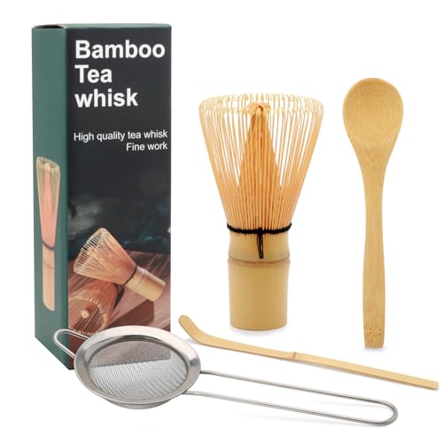 Maredash Matcha Whisk SetMatcha WhiskMatcha SetBamboo WhiskMatcha KitChasen Matcha StirrerMade from 100 Natural BambooDurable and perfect for making matcha tea