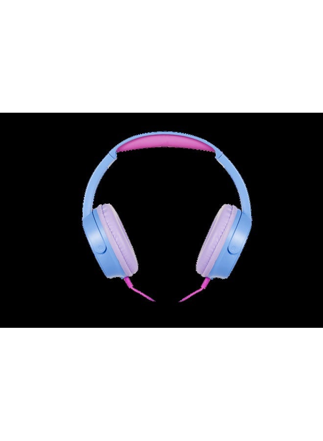 SMD Disney Frozen Auxiliary Headphones with 11 Stickers | Wired kids headphones with Frozen theme, aux cable support, soft cushions, adjustable headband, and 11 stickers for customization - Image 1