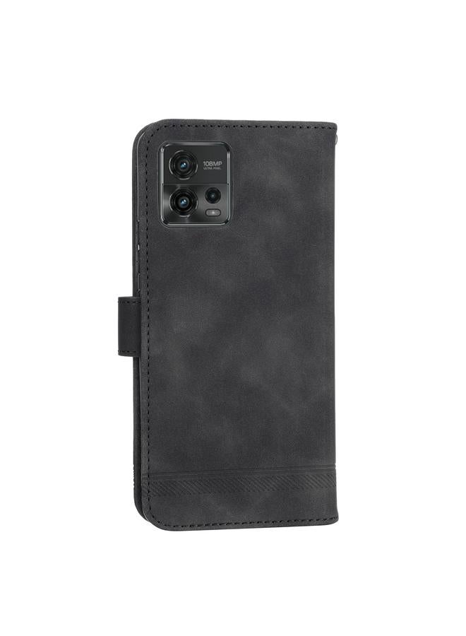 S-TOP Case For Motorola Moto G13 4G/G53 5G/G23 4G Dierfeng Dream Line TPU + PU Leather Phone Case - Image 3