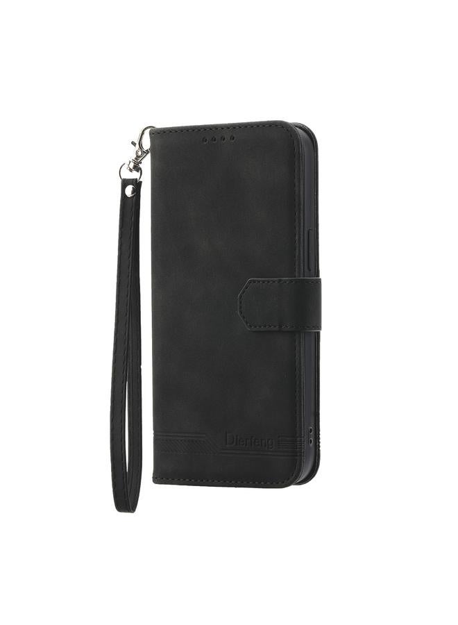 S-TOP Case For Motorola Moto G13 4G/G53 5G/G23 4G Dierfeng Dream Line TPU + PU Leather Phone Case - Image 2