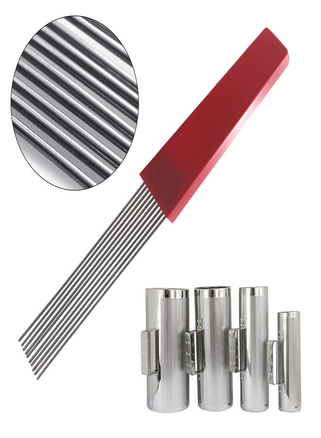 Jynqra Guiro Scraper Latin Percussion Comb Scraper Professional Scraper Replacement For Various Percussion Instruments - Image 2