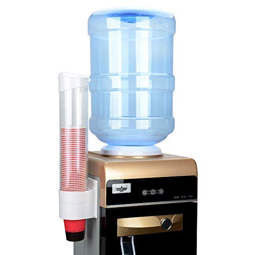 SHOPECOM Anti Dust Disposable Paper Cup Dispenser Storage Rack Holder for 50 Cups Convenient Wall Mount Container - Image 4