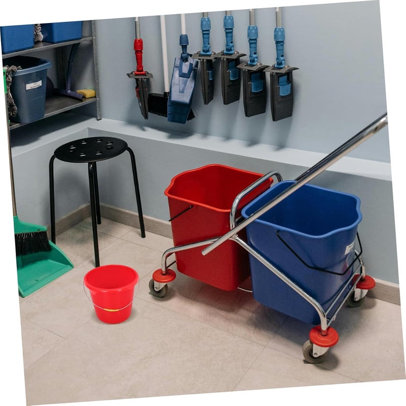 Portable Utility Water Bucket with Ergonomic Handle for Gardening Cleaning and Plastic Container with Capacity Height - Image 5