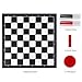 QuadPro Magnetic Travel Checkers Board Game Set with Folding Board Family Educational Toys for Kids and Adults - Image 4