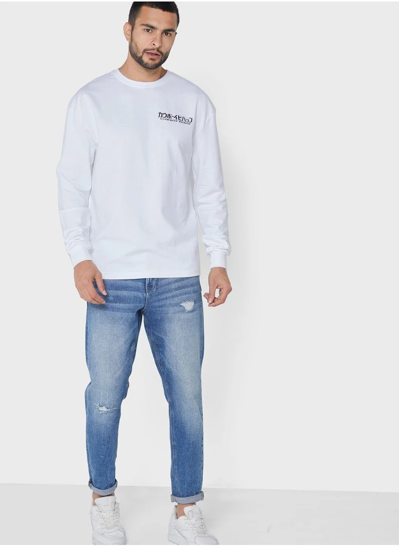 Cowboy Bebop Cowboy Bebop Drop Shoulder Sweatshirt
