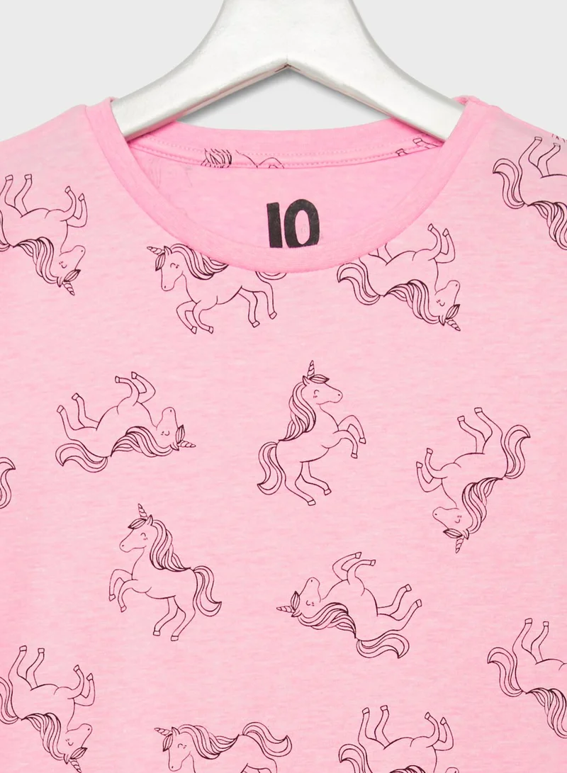 Cotton On Kids Unicorn T-Shirt