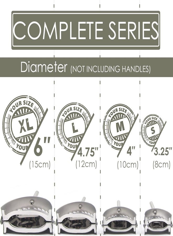 KAYCROWN مكبس إمبانادا من كاي كراون مقاس 3.25 بوصة، أداة صنع الزلابية من الفولاذ المقاوم للصدأ، قطاعة عجين، قالب زلابية للإمبانادا، الزلابية، الرافيولي، البيروجي، الفطائر، الكالزون (صغير: 3 1/4 بوصة) - Image 5