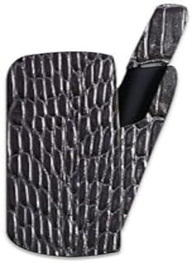 OZO - Ozo Skins Luxury Leather Snack Sticker For Iqos - Black, SL106BLS - Image 1
