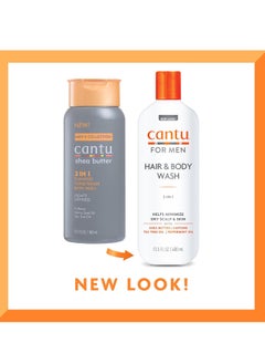 Cantu Cantu for Men 2-in-1 Hair & Body Wash 400ml  - Image 2