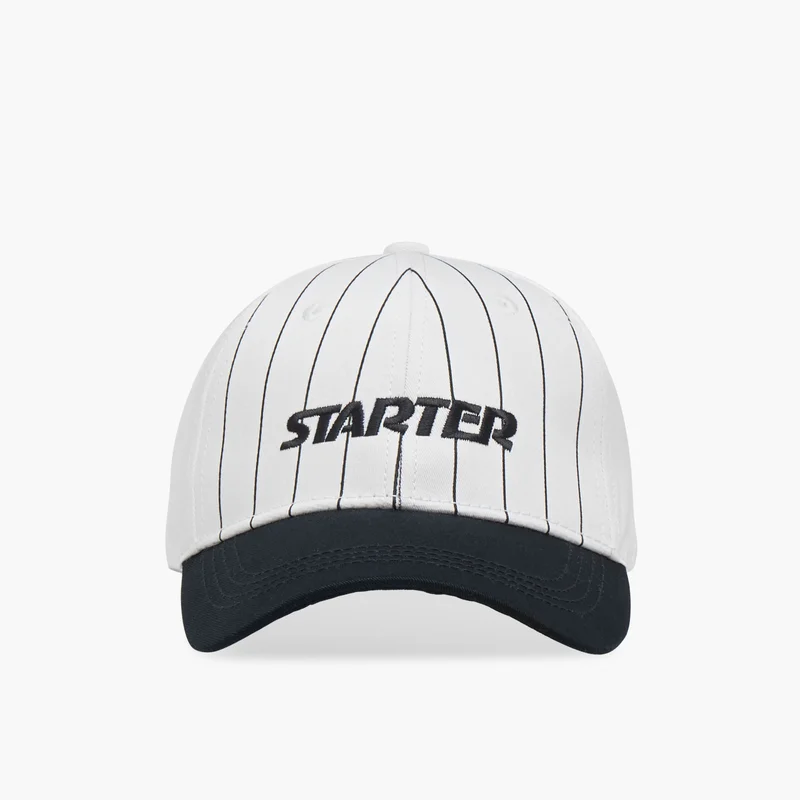 STARTER Starter Striped Cap with Buckled Strap Closure