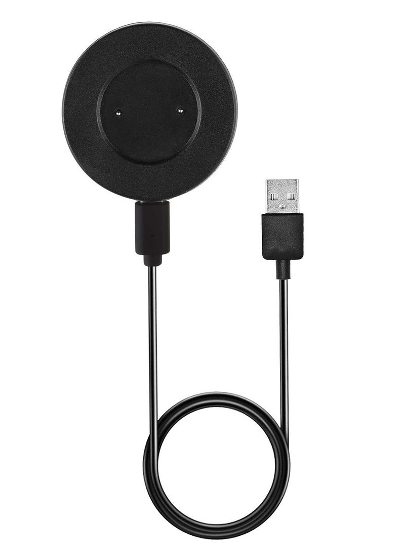 Charger Compatible with Huawei Watch GT/ GT2 /GT 2e / Honor Watch Magic, Magic 2 / Honor Watch Dream, Honor Watch GS Pro - Smart Watch Accessories (Black) - Image 1