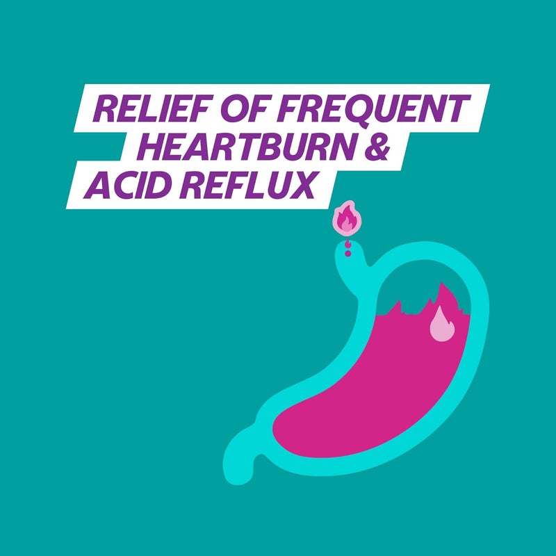 GAVISCON أقراص جارديم إيزوميبرازول لعلاج ارتجاع الحمض 14 حبة تخفيف عسر الهضم وحرقة المعدة حماية 24 ساعة من GERD/GORD مضادات الحموضة للهضم والغثيان - Image 3