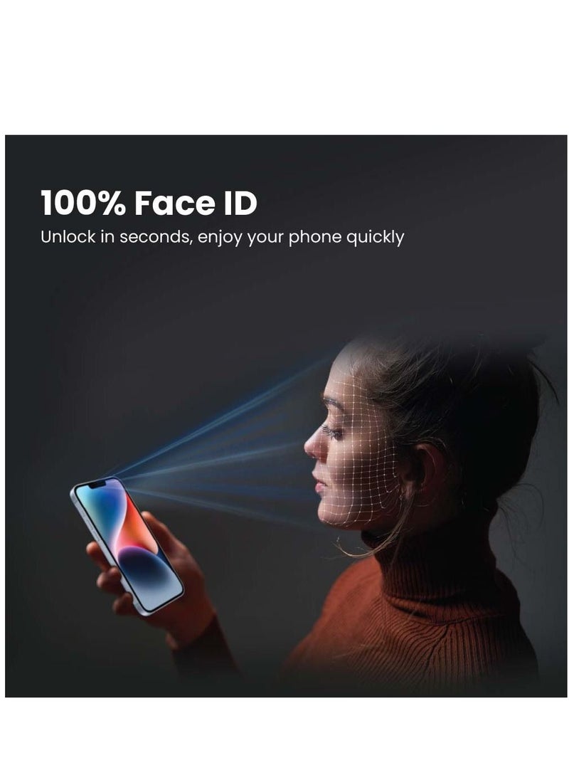 Brave - Premium 9H Tempered Glass Screen Protector for iPhone 13 Pro 6.1inch Unbreakable Edge to Edge Coverage Bubble Free HD Clear  Anti-Scratch  Anti Crack  Easy Installation Including Easy Align Tray - Image 1