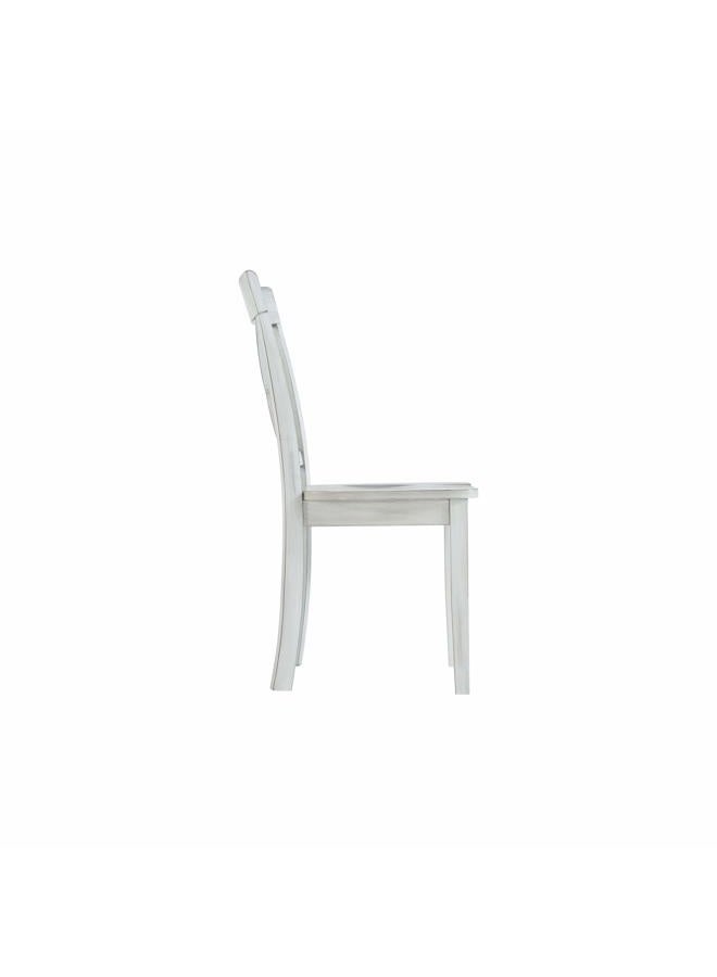Boraam Jamestown Dining Chair, Set of 2, White Wash - Image 5