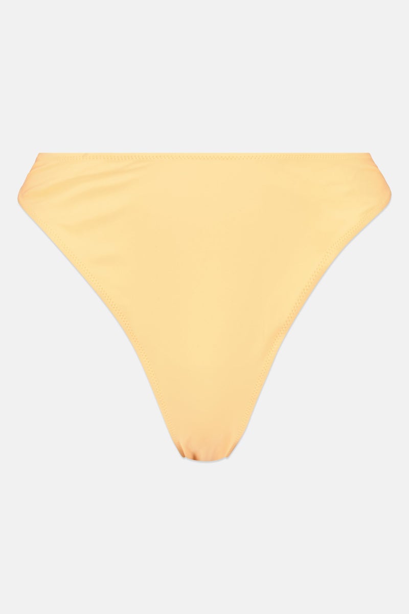 Missguided Women Plain Bikini Bottom, Light Orange - Image 2