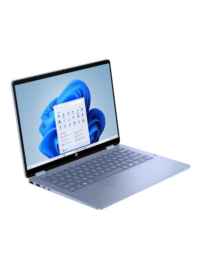 HP OmniBook 5 Flip x360 Laptop With 14 Inch WUXGA (1920x1200) Display, Core Ultra 7 355 Processor/16GB RAM DDR5/51GB SSD/Intel Graphics/Windows 11 Home/ English/Arabic Sky Blue - Image 3