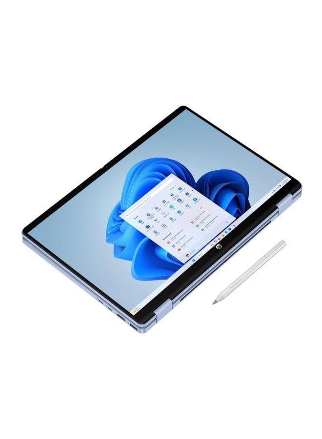 HP OmniBook 5 Flip x360 Laptop With 14 Inch WUXGA (1920x1200) Display, Core Ultra 7 355 Processor/16GB RAM DDR5/51GB SSD/Intel Graphics/Windows 11 Home/ English/Arabic Sky Blue - Image 5