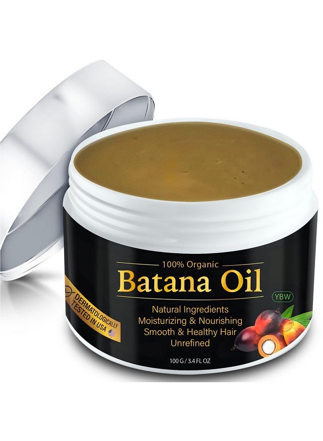 YBW 100% Natural Raw Batana Oil For Hair Growth Dr. Sebi Hair Oil From Honduras Prevent Hair Loss Eliminates Split Ends For Men & Women - Image 1