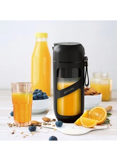 Vacuum Fresh Portable Juicer & Smoothie Blender 380ml Capacity, 1500mAh Built-in Battery, 18000 RPM Motor Speed, 3 Hours Charging Time, 10 Cups Full Charge Porodo LifeStyle - Black - pzsku/Z0987FD931542CF33271BZ/45/_/1734078683/85b85276-38ee-45ce-9cb6-463f2e2d9e12