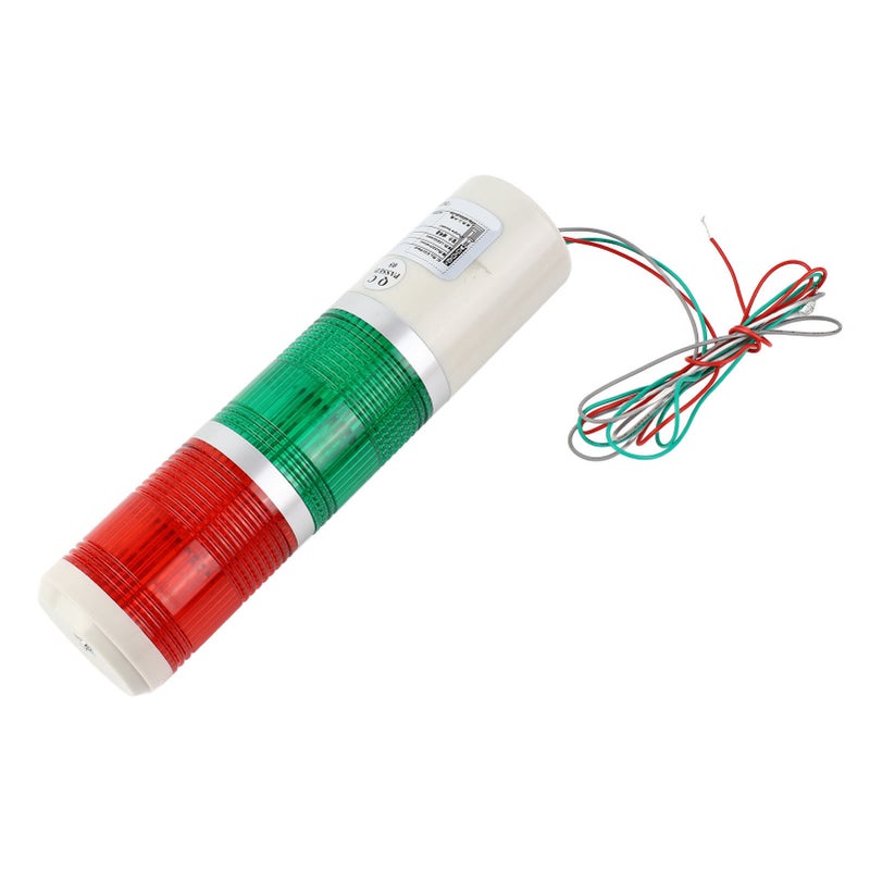 1pc Red/Green Light Bulb Warning Emergency Equipment Lighting Bulb Beacon Lamp 220V - Image 1
