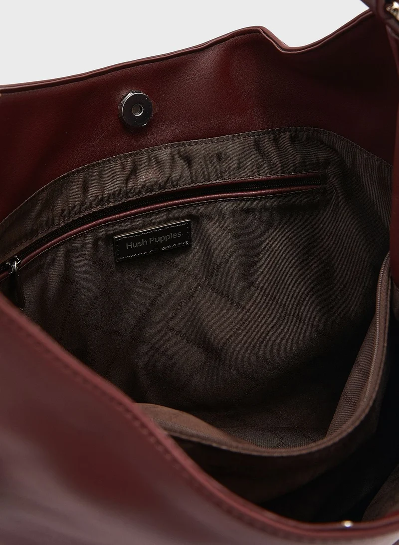 Hush Puppies Top Handle Hobo Bag